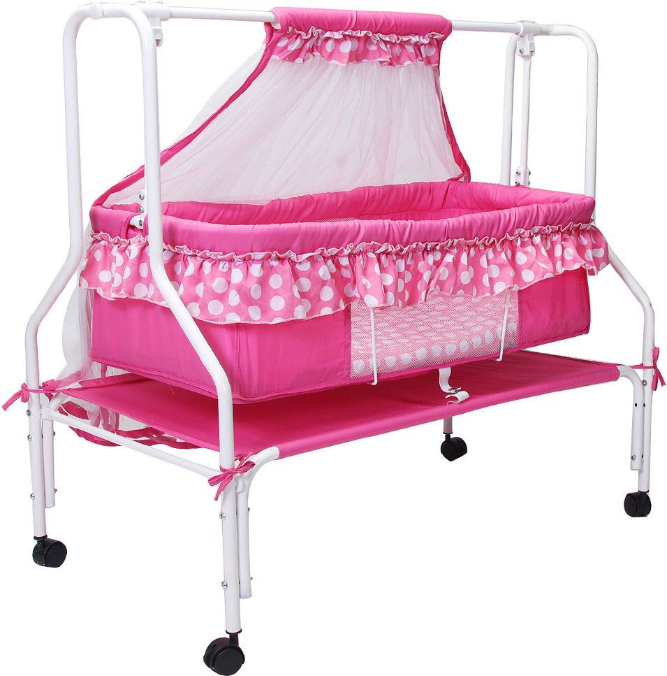 ARES PINK CRADLE BABY CRADLE CRADLE FOR INFANT-image-45