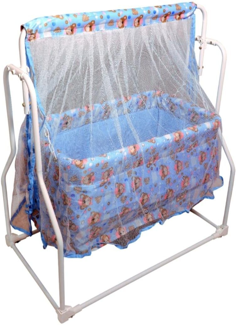 DYNAMIC VENTURES Baby Cradle with Swing, Comfortable Jhula for New Born Babies.-image-47