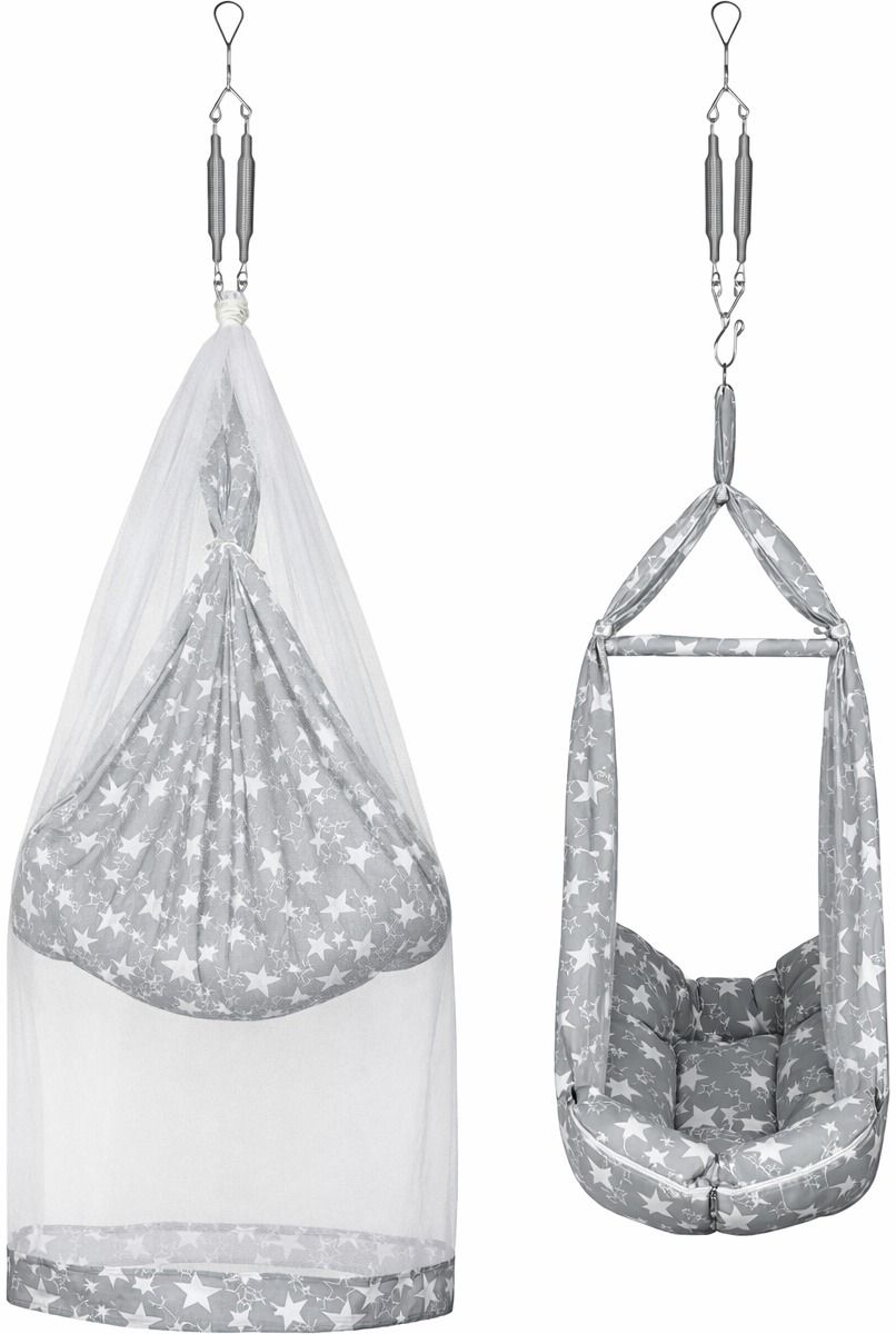 parent choice PEARL GREY MULTISTAR HANGING CRADLE-picture-47
