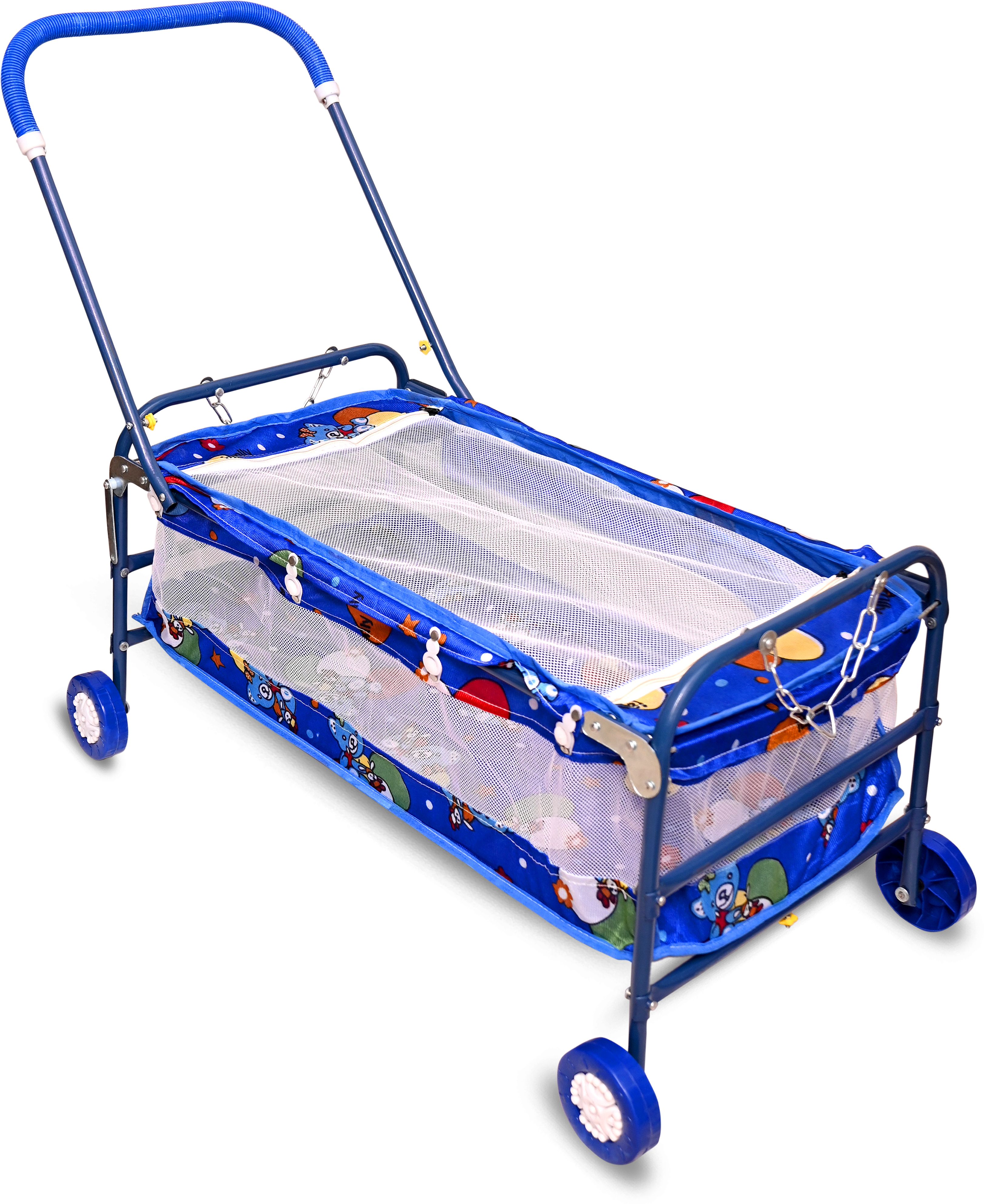 steeloart Dark Blue stroller or pram with foldable canopy (blue) Stroller-picture-13