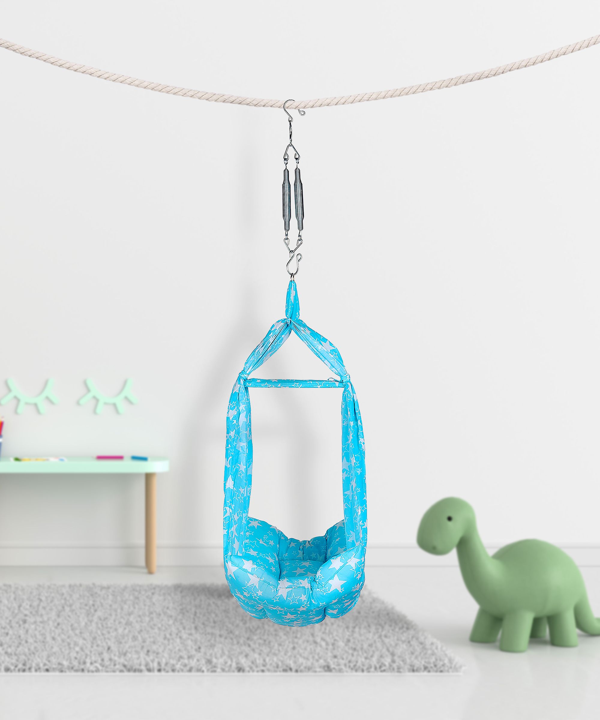 parents choice PEARL BLUE MULTISTAR HANGING CRADLE-picture-30
