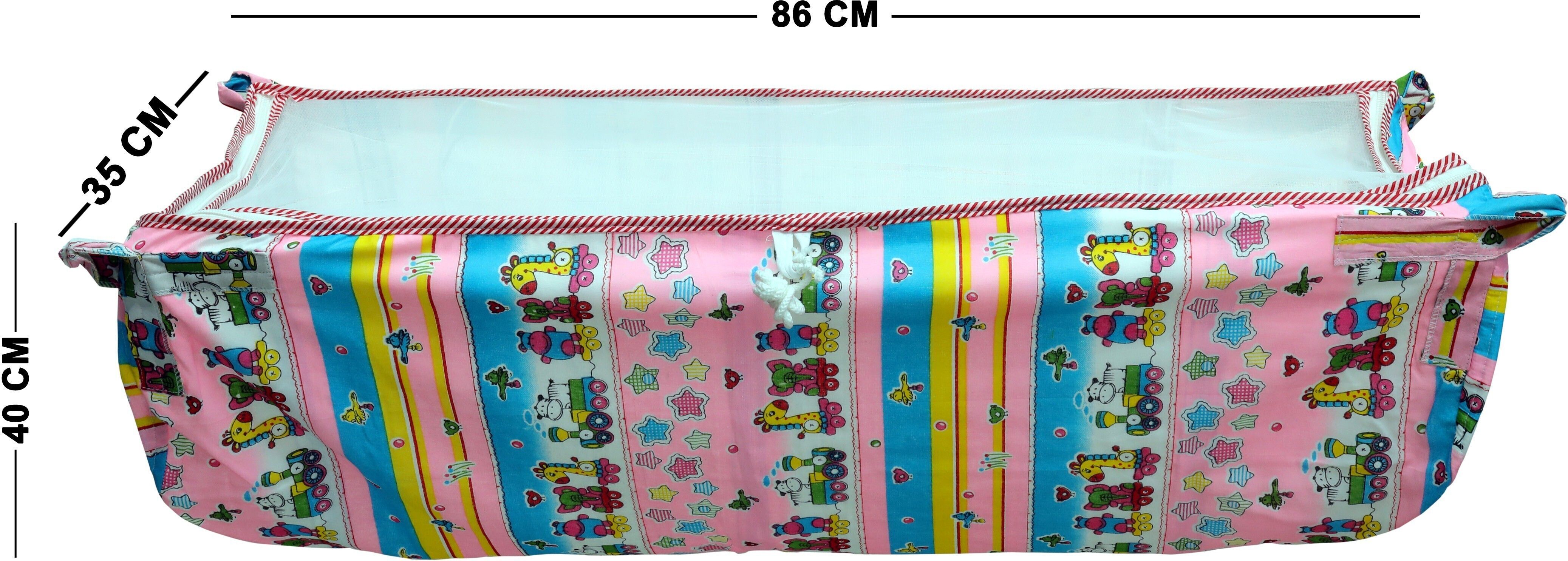 Aamivi Soft Cloth Swing New Born Baby Cradle/Ghodiyu Hammock in Cool Cotton-picture-14