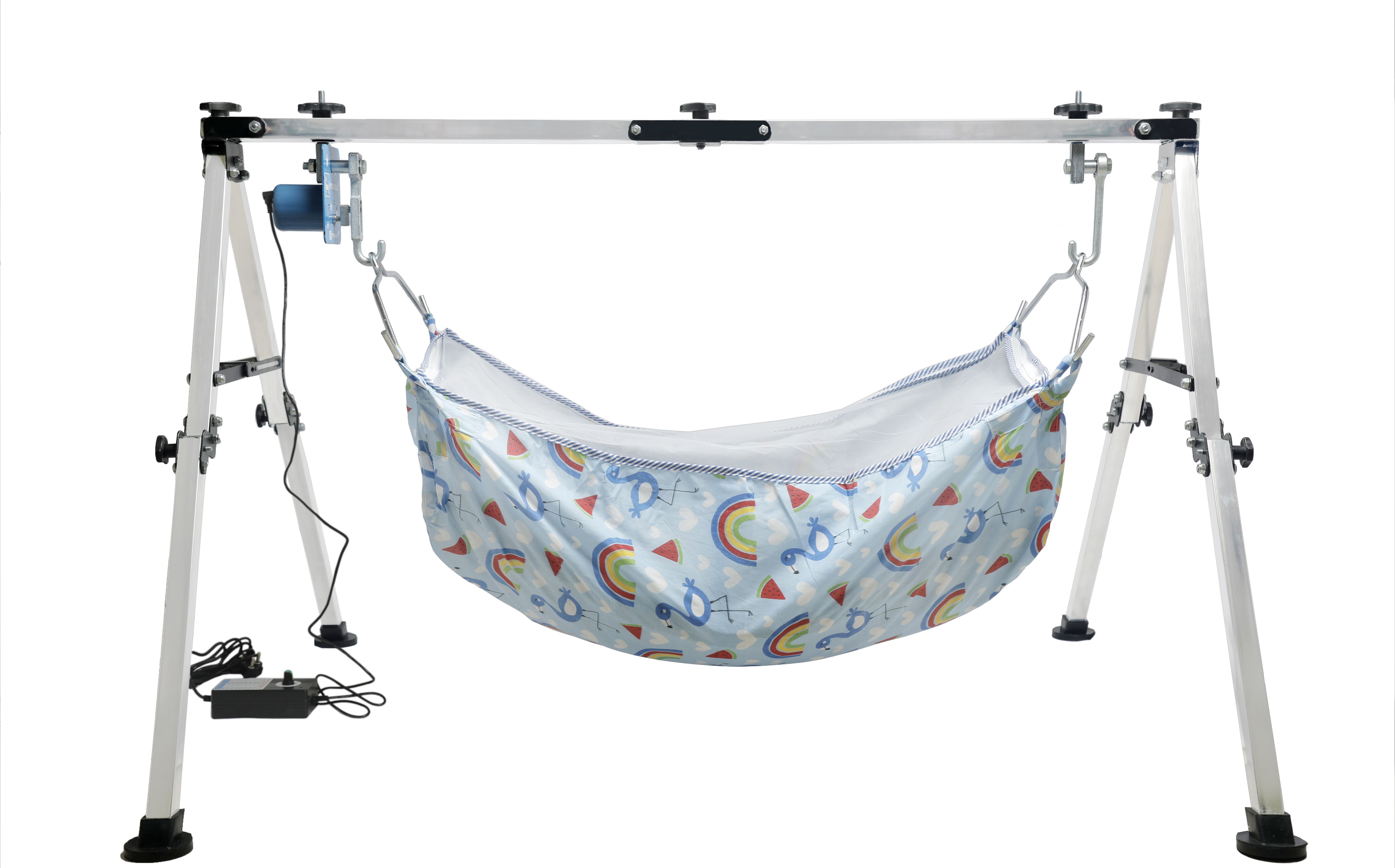 Automatic Electric Cradle for Baby | NRI Stainless Steel + Swing Control-image-24