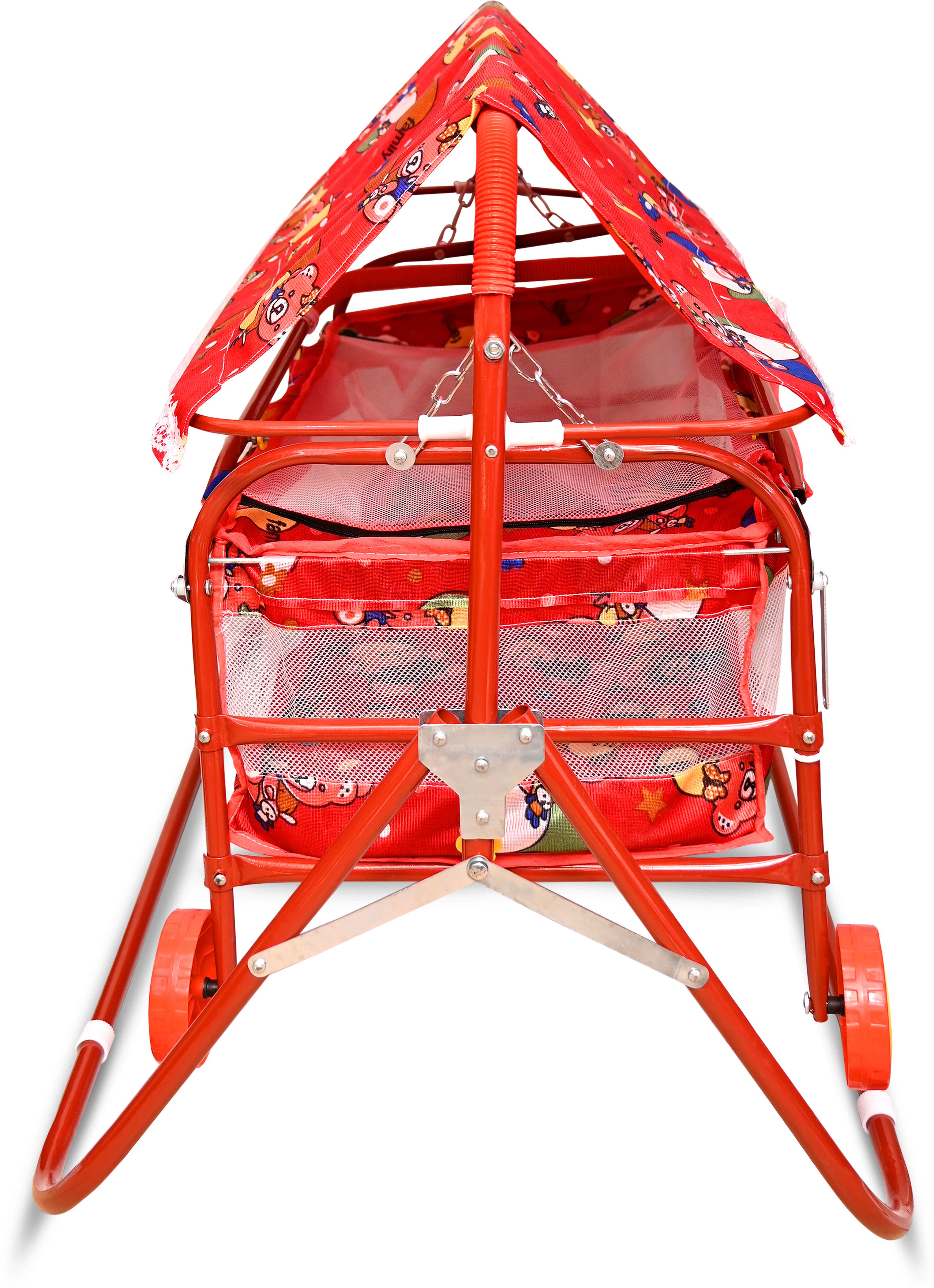 Baby Bassinet With canopy, swing buggi , Heavy & strong wheels-image-37