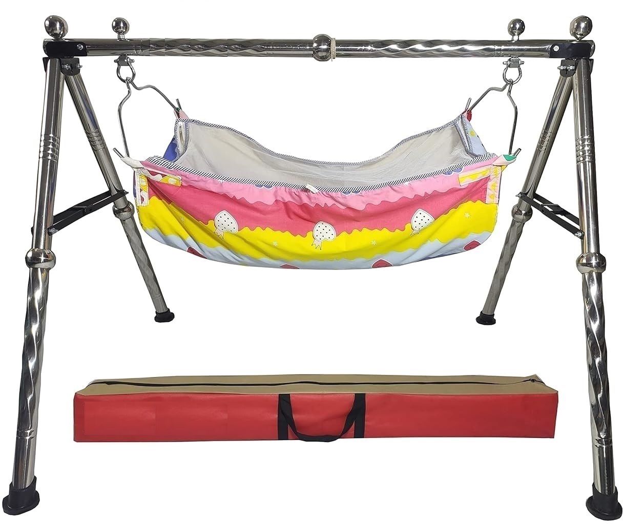 Black stainless steel ball cradle-image-39