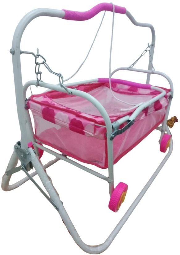imphi Premium Baby Swing Cradle with Wheels-picture-18