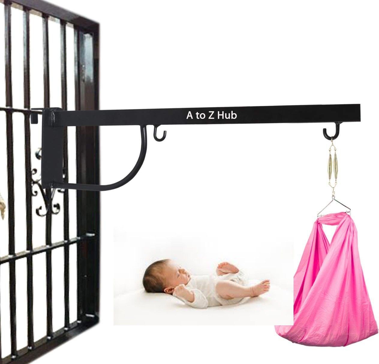 A to Z Hub Window Heavy Metal Baby Cradle Hanger/ghodiyu/swing-picture-15