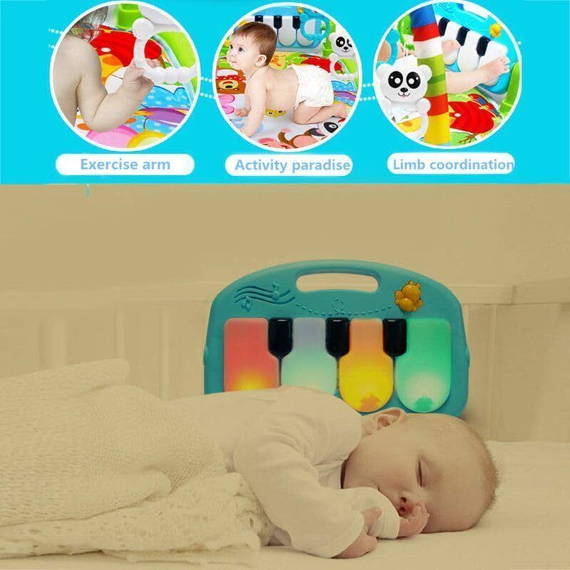 dorytoys Early Learning Baby Gym with Sound Piano & Hanging Animals-112-picture-17