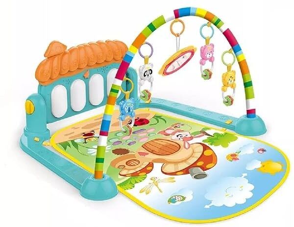 Baby piano play mats and gym multicolor crib toy play gym-image-21