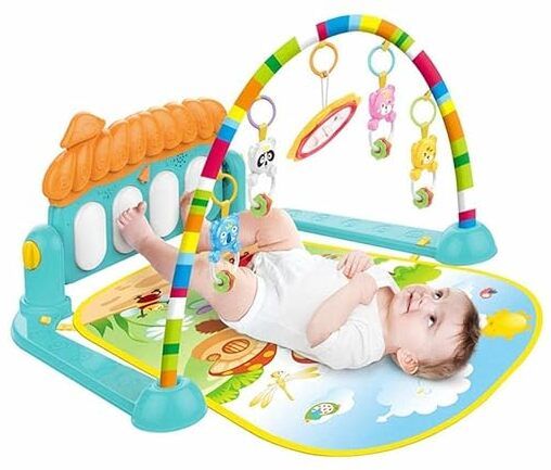 eclet Baby Musical Keyboard Mat Gym & Fitness Rack Crawling Mat Educational Toy-picture-40