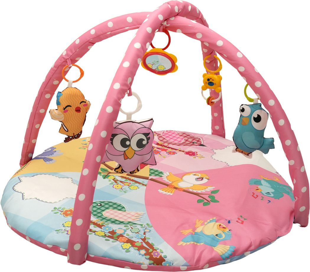 First Play Gym Mat Cotton Play Mat,Newborns Crawling Mats For Floor For 0 To 24