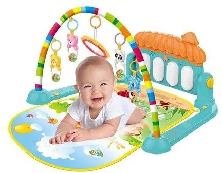 5 in 1 Musical Keyboard Mat Baby Piano Gym Mat Gym & Fitness Rack-image-24