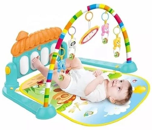 Baby Play Gym Mat And Play for Kids 0-2 Years Lights & Music Activity Toys Set1