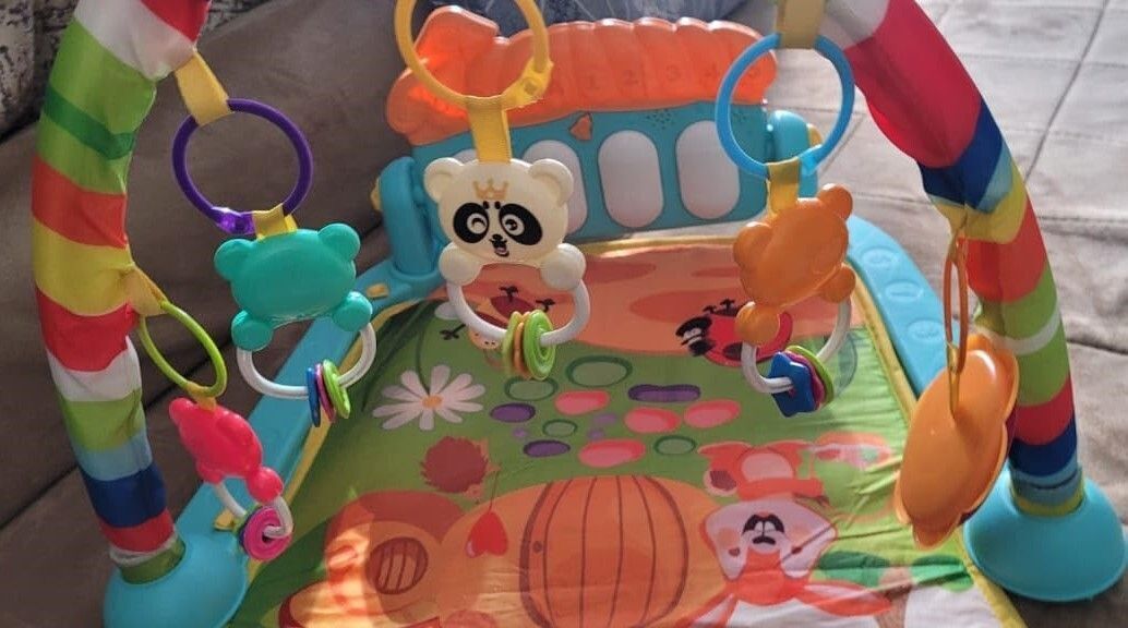 dorytoys Tummy Time Baby Mat with Kick-Activated Piano and Rattle Toys-135-picture-28