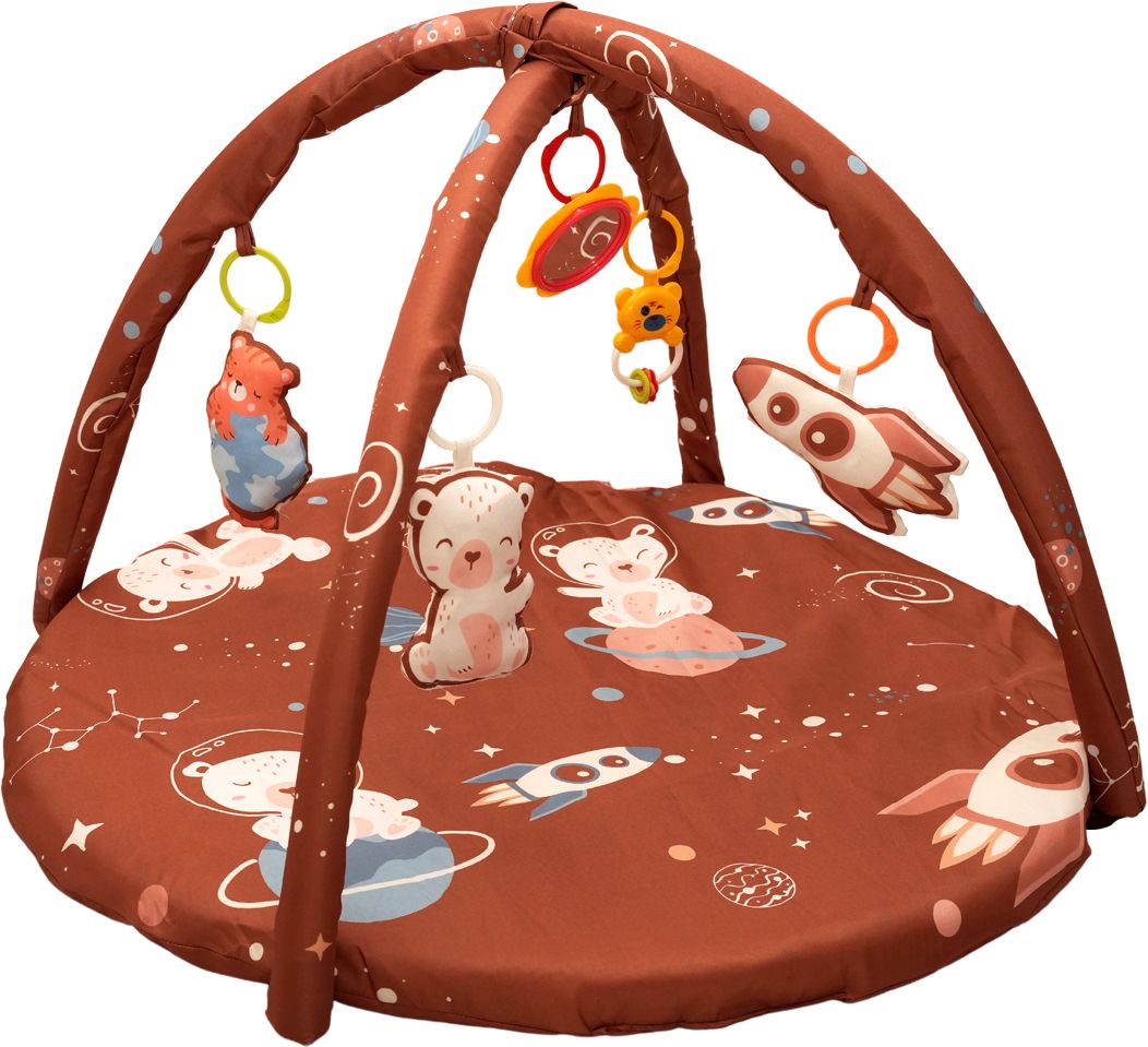 Baby Play Gym New Born Baby Bedding|Mat With Hanging Toys For 0 To 24 Month-image-43