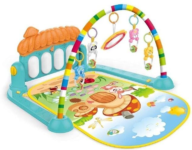 Play Piano Mat for Boy & Girl 0-9 Month Lights and Music pack of 1-image-30