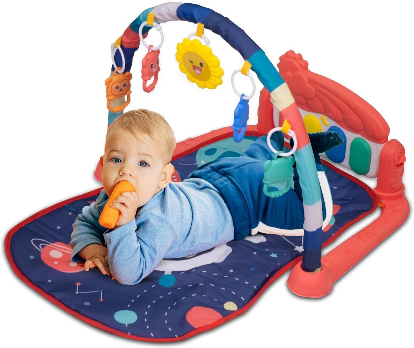 Musical Keyboard Mat Piano Gym & Fitness Rack