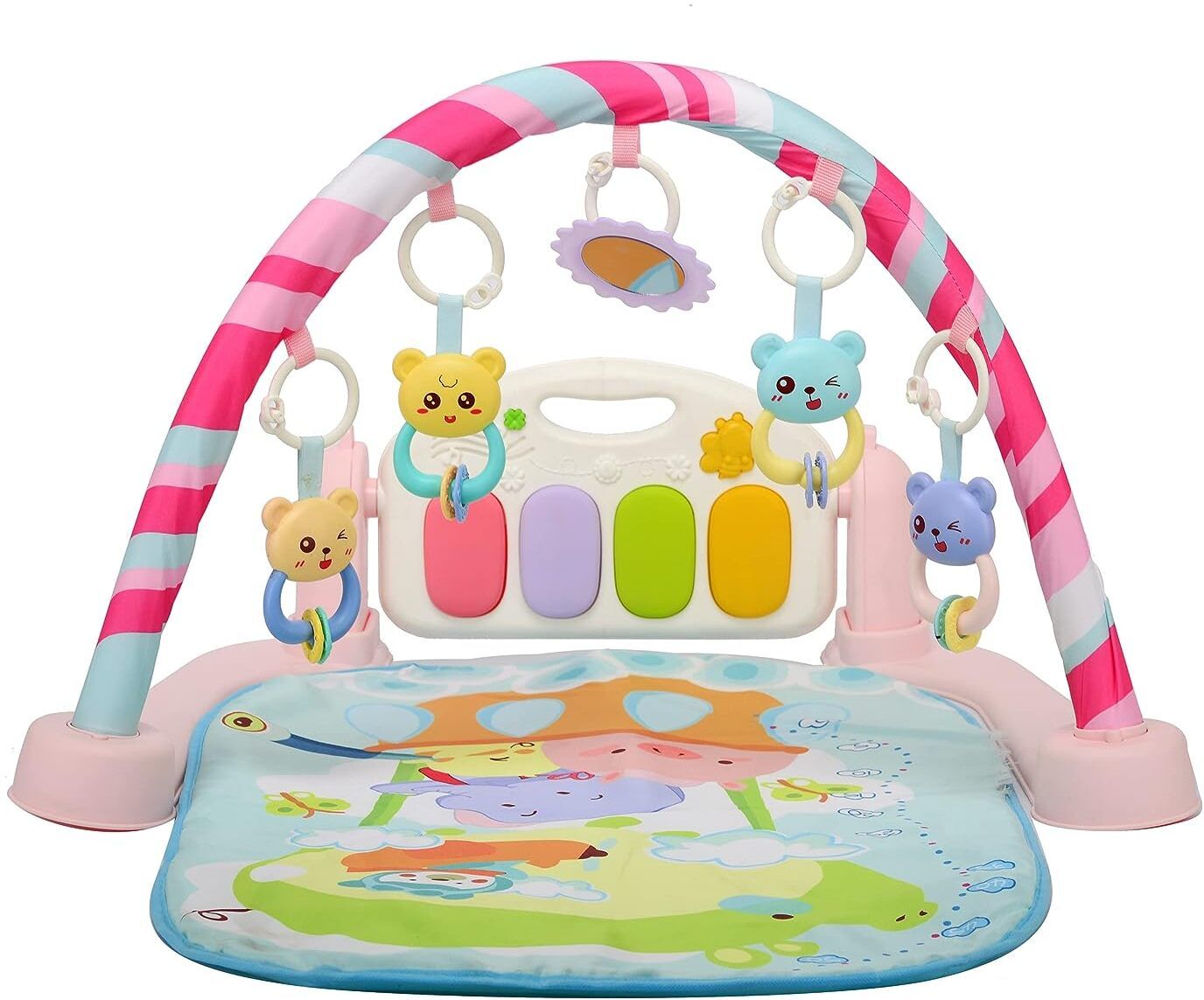 5 in 1 Indian Musical Keyboard Mat Piano Gym Mat Gym & Fitness Rack