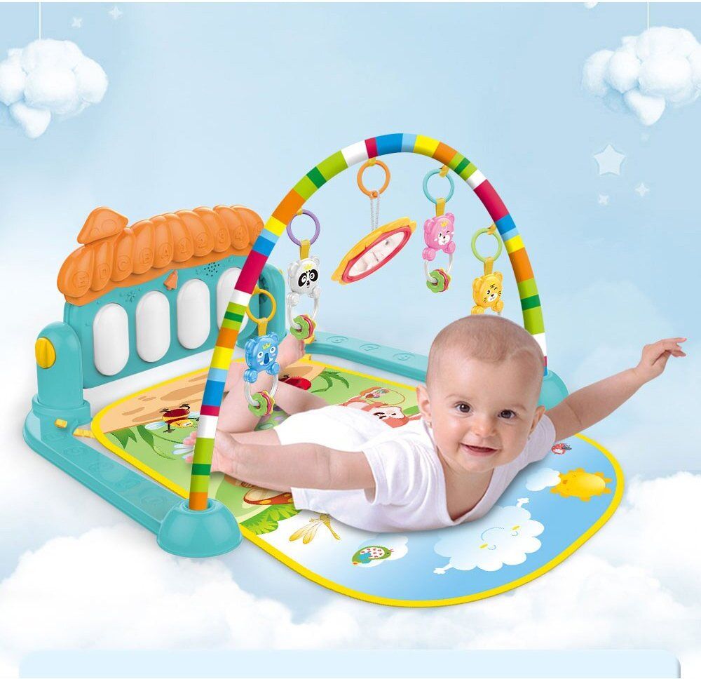 adkd Baby Play Gym & Mat for Babie Infant New Born Baby Gifts Fitness Rack-picture-31
