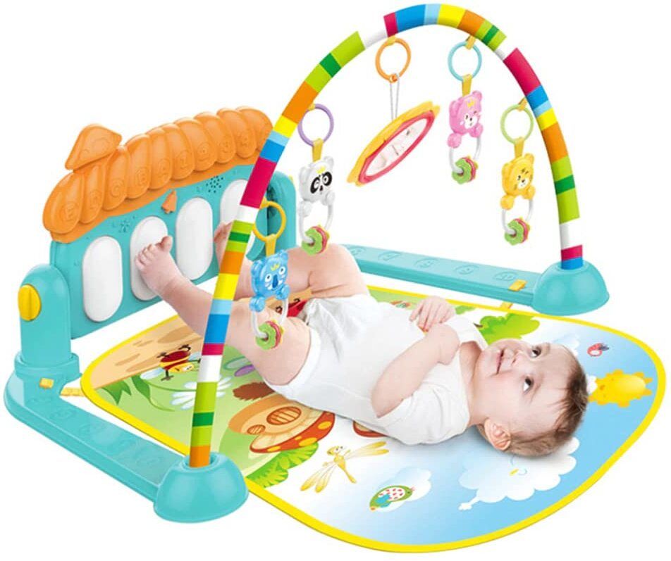 Piano Mat Newborn Toy for Boy and Girl 0-18 Month Lights and Music Activity Toys-image-25