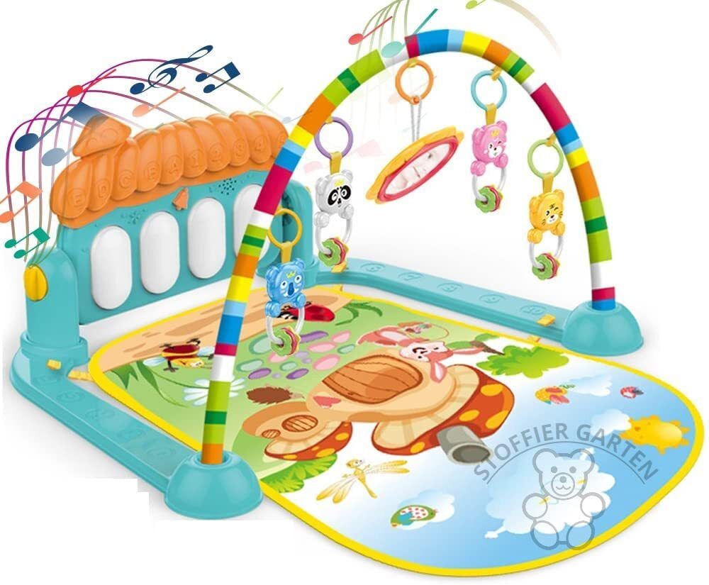 Baby Activity Playmat Kick & Play Musical Gym Piano