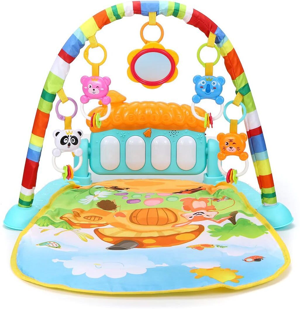 muren 3-in-1 Kick & Play Piano Activity Gym Journey of Discovery for Babies Playmat-picture-13
