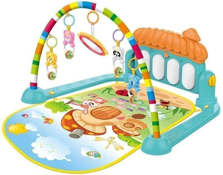 Baby Play Gym Mat And Play Piano for Kids 0-2 Years Lights & Music Activity Toys-image-24