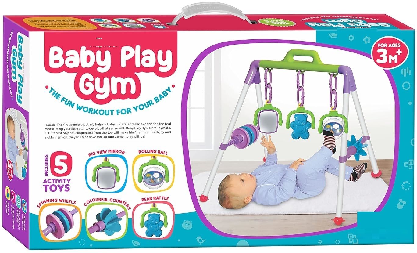Baby Play Gym With RattlesFun Workout Center for Infant Age 6 Month & Above-image-16