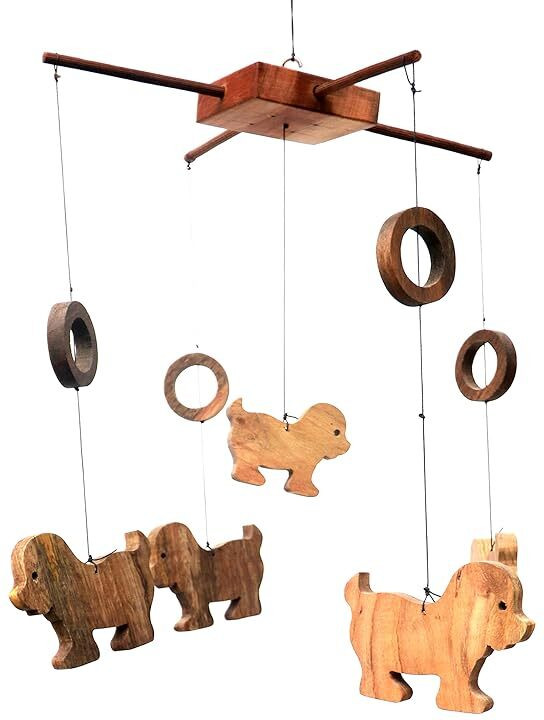woodsfordudes Puppy Crib Stroller Hanging Set of 1 image 1