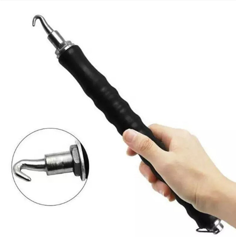 helmik Automatic Rebar Tie Wire Twisting Tool /Hand Tying Tool /Wire Twister Bind Hook Lever Tool image 1