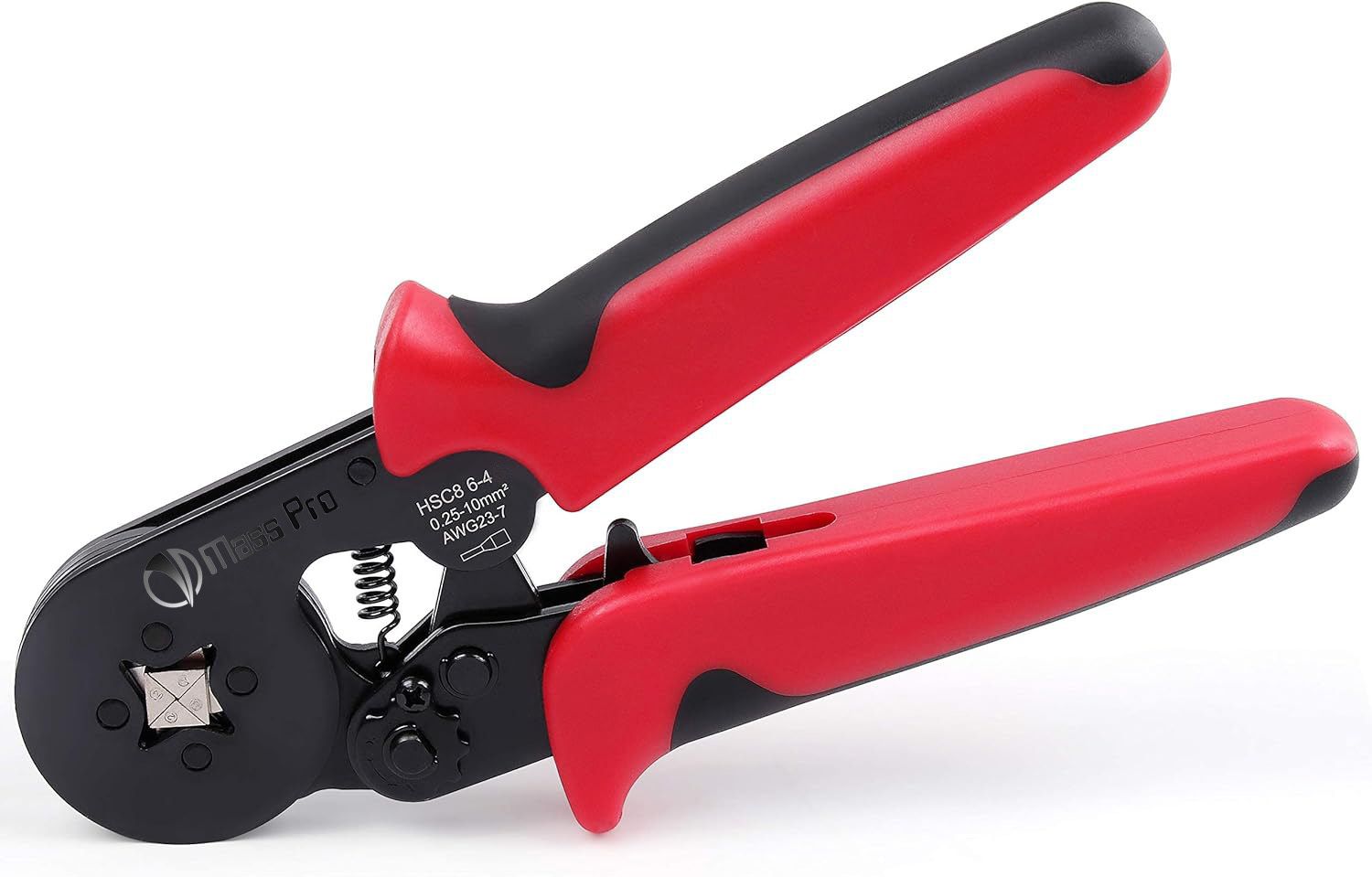 mass pro 1Pc 0.25~10mm Ferrule Crimping Tool AWG23-7 Self-adjustable Ratchet Wire Terminals Cables Manual Crimper-picture-25