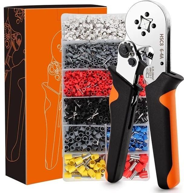 zaylo mini mart Wire Crimping Tool Kit Ferrule Crimping Plier Wire Crimping Tool Kit Ferrule Crimping Plier Manual Crimper-picture-17