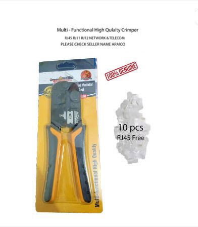 sastaacha Prime Duel Modular Crimper Stripper Cutter Telecom RJ45 RJ11 RJ12 6P 8P 4P Ethernet Network Cable Cordless Crimper-picture-18