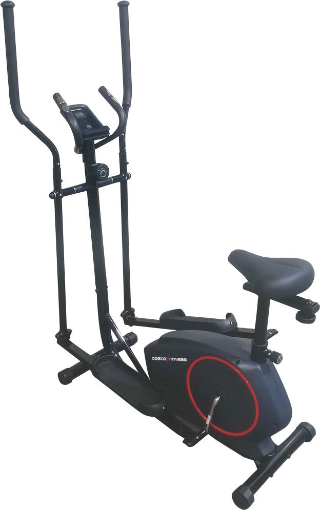 Elliptical Trainer for Home Gym Use Non-Skid Foot Pedal, Big LCD Display Cross Trainer