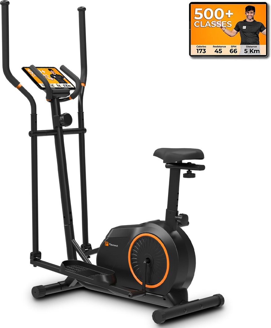 Flextrainer EZ Bluetooth Enabled Elliptical Max Weight 160kgs 1 Year Warranty Cross Trainer