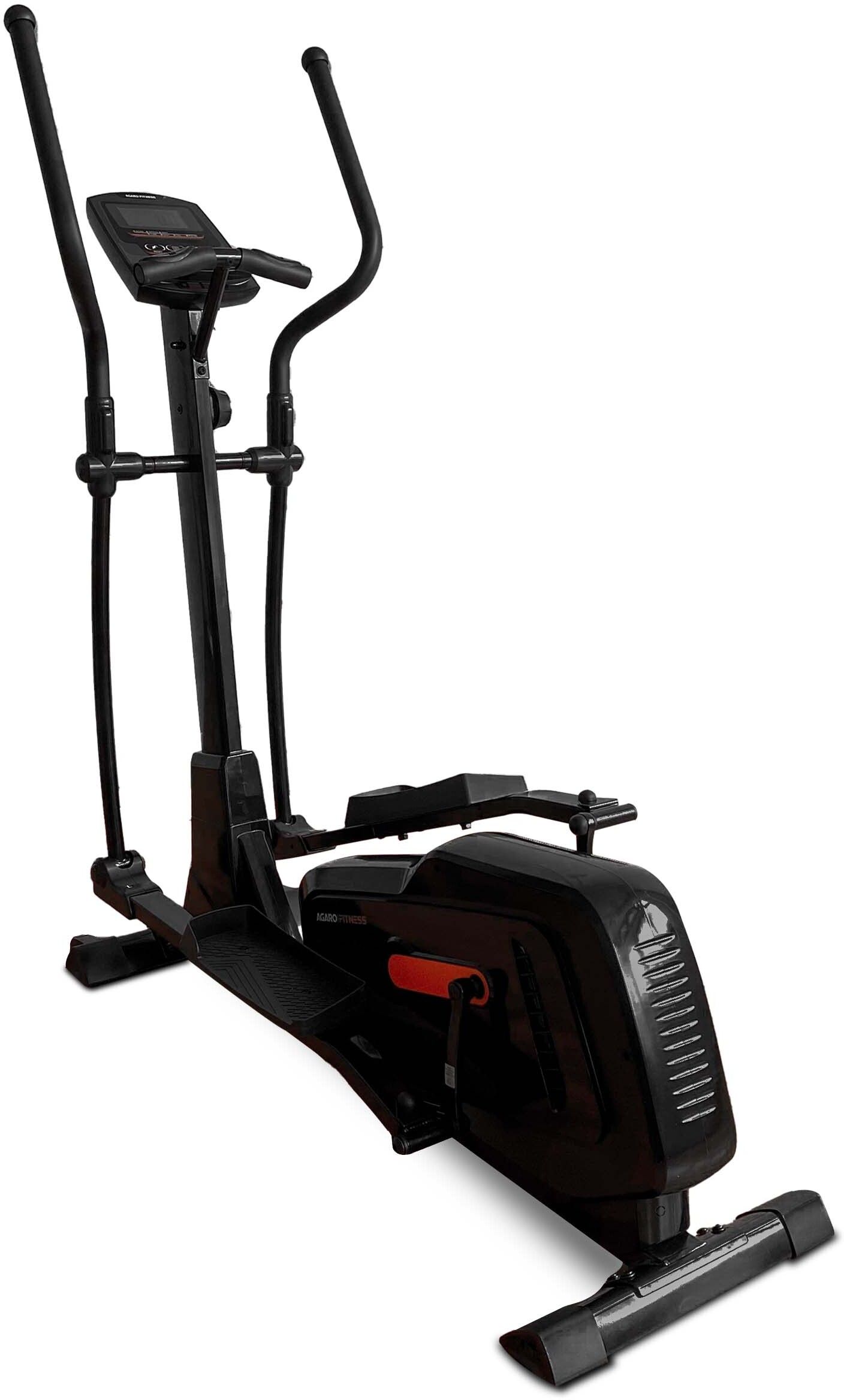 Alpha Magnetic Cross-trainer, 8 Magnetic Resistance Levels, LCD Monitor Cross Trainer