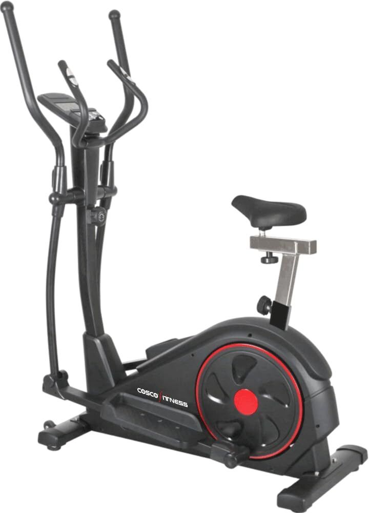 Elliptical Trainer Exercise Bike for Home Gym Use with Two-Way Adjustable Seat Cross Trainer