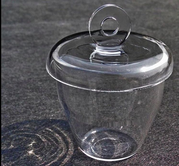 shilpent Quartz Crucible With Lid- 15 ml | Operating Temperature – 150 ºC | Porosity – 0% Crucible-picture-13