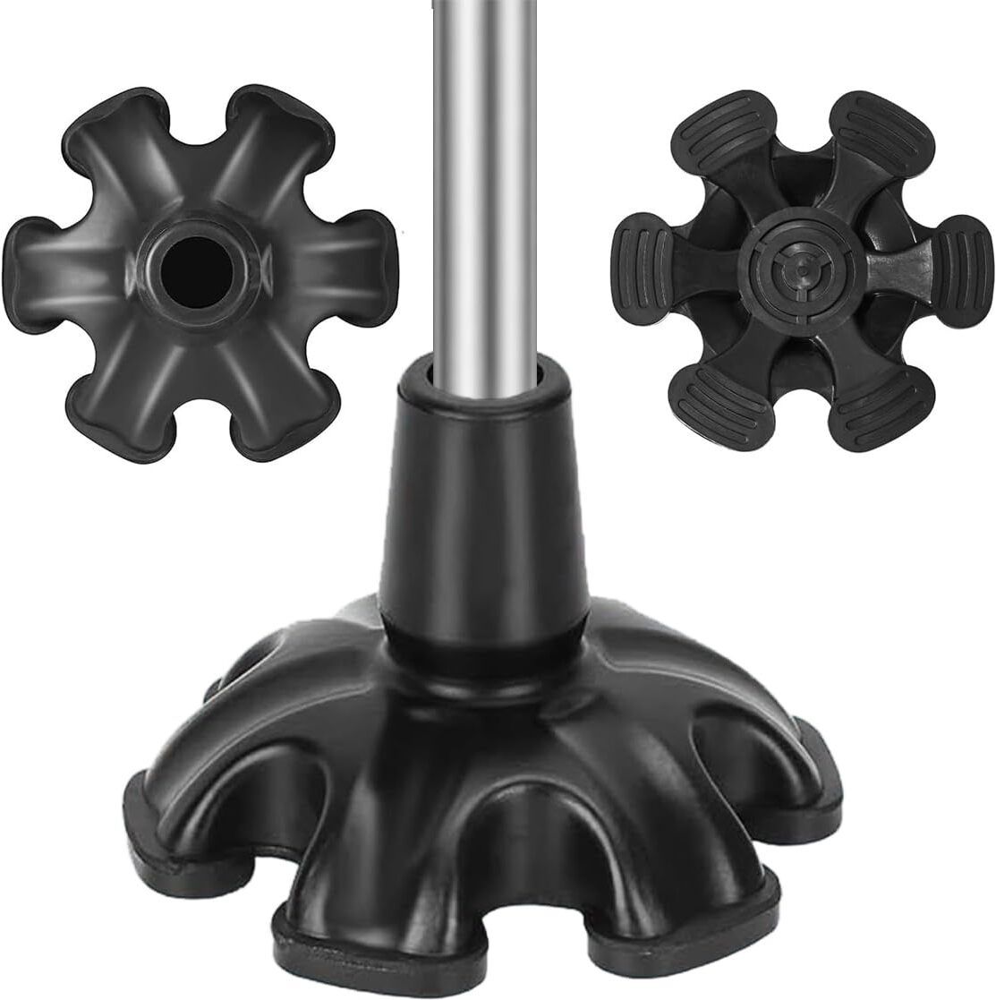 gustave Self Standing Rubber Cane Tip Base Underarm Crutch Pad-picture-16