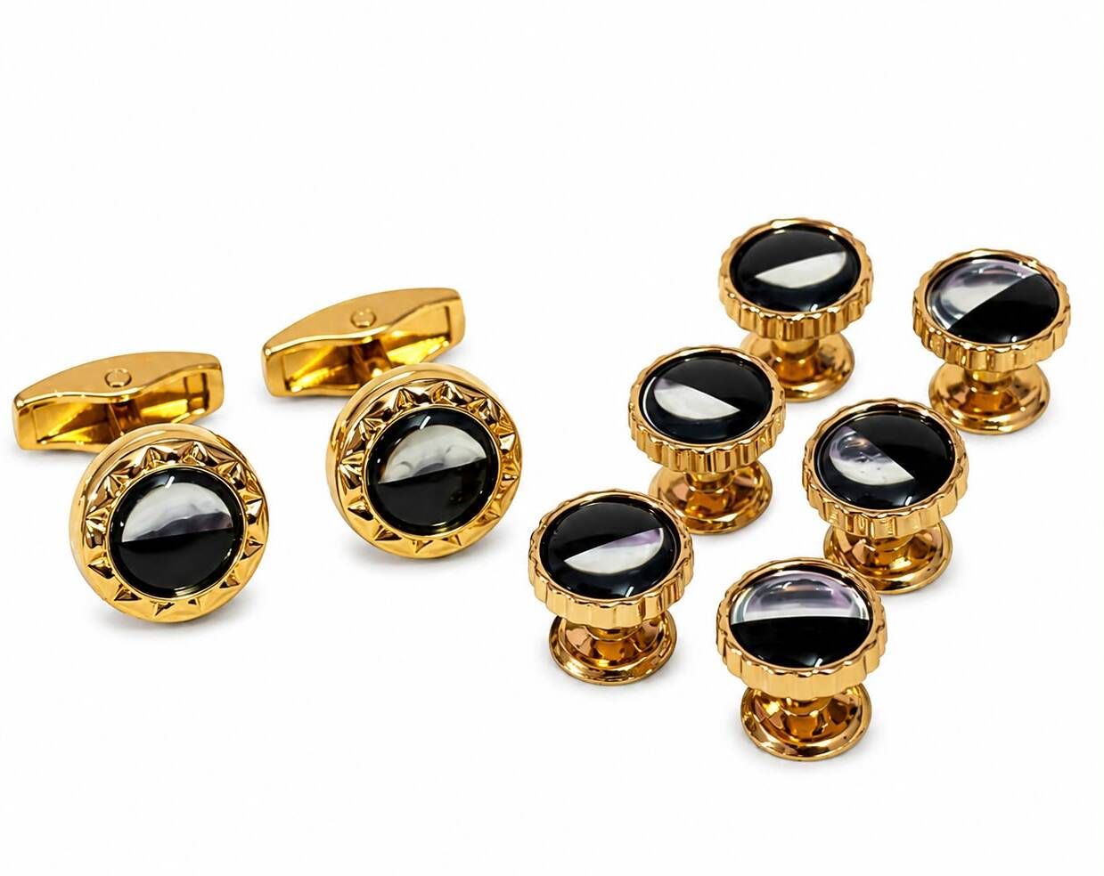 FASHWAY Brass Cufflink Set-image-5