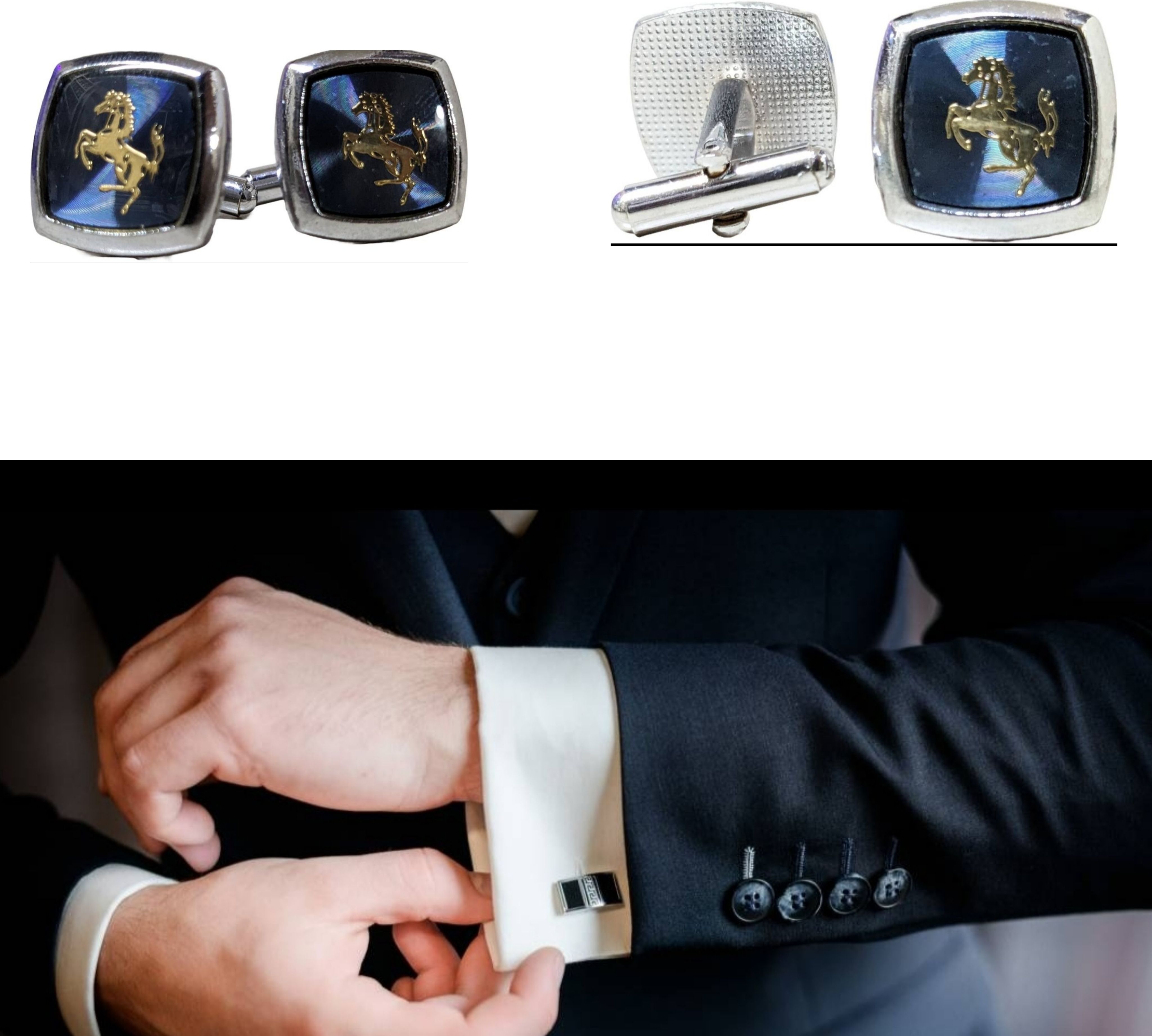 nts Metal Cufflink