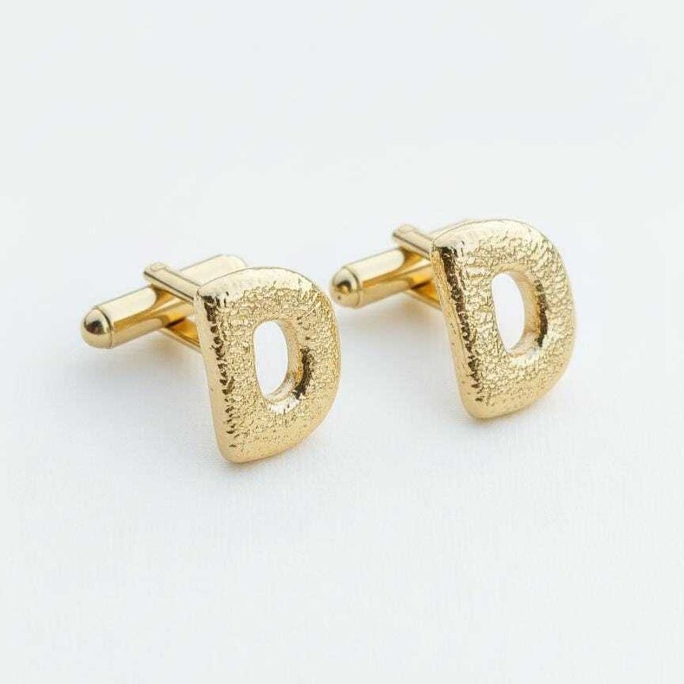 OrnateSilver Brass Cufflink Set