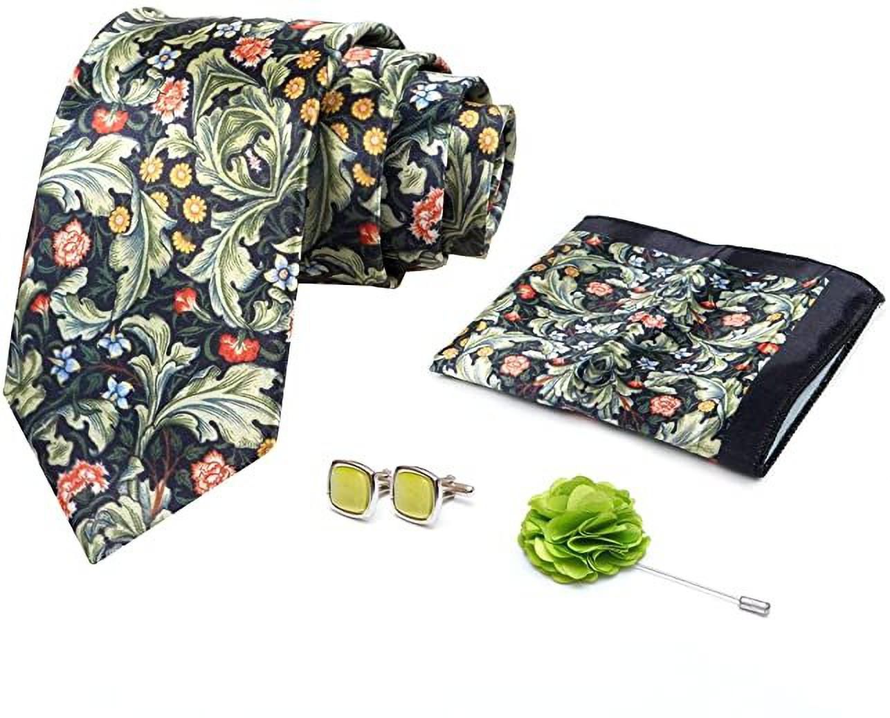 AXLON Silk Cufflink & Tie Pin Set-picture-25