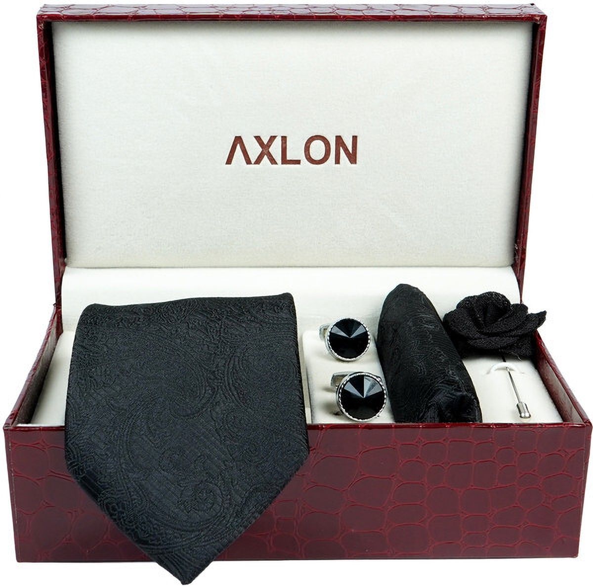 AXLON Silk Cufflink & Tie Pin Set-picture-18
