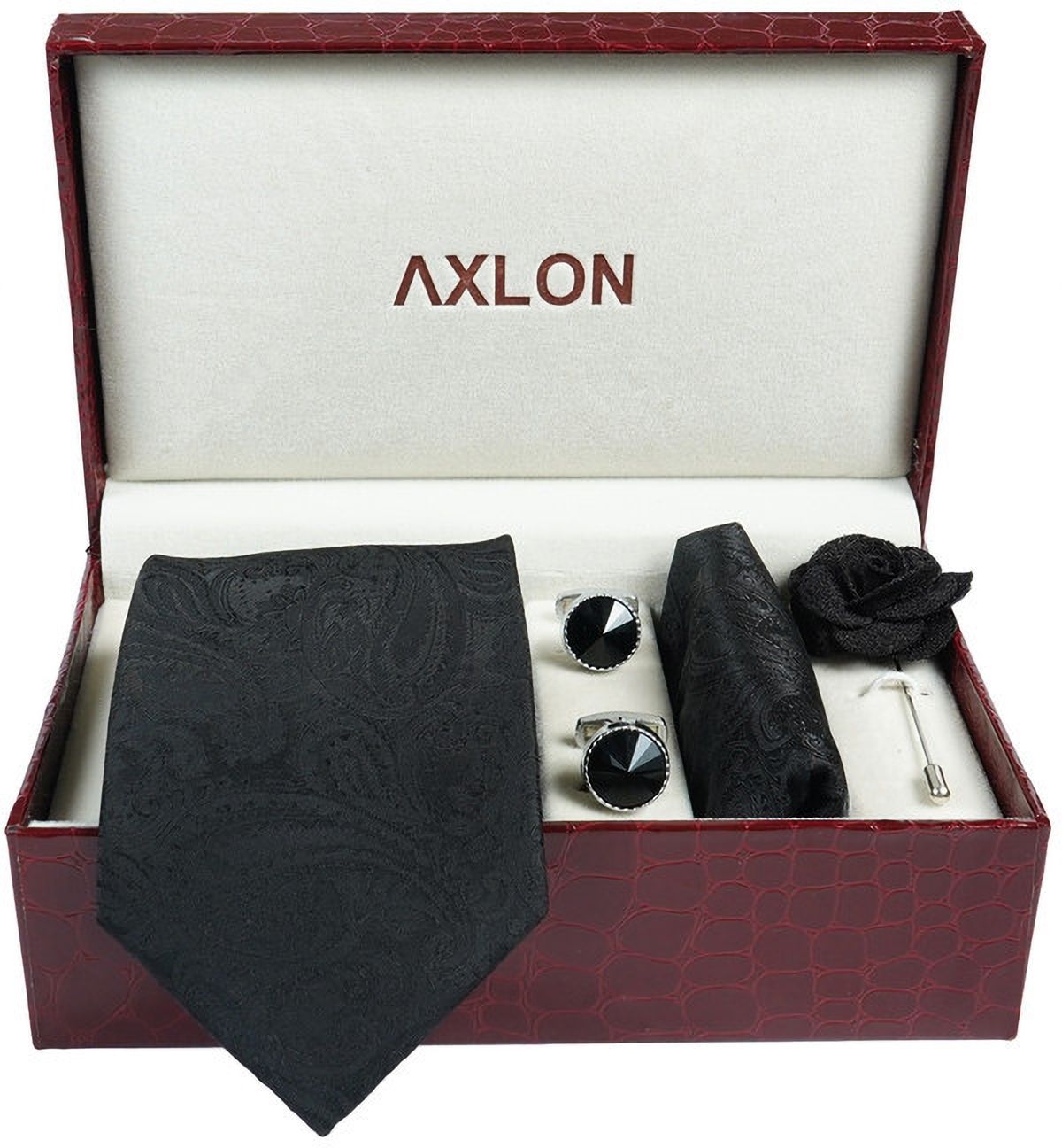 AXLON Silk Cufflink & Tie Pin Set-picture-25