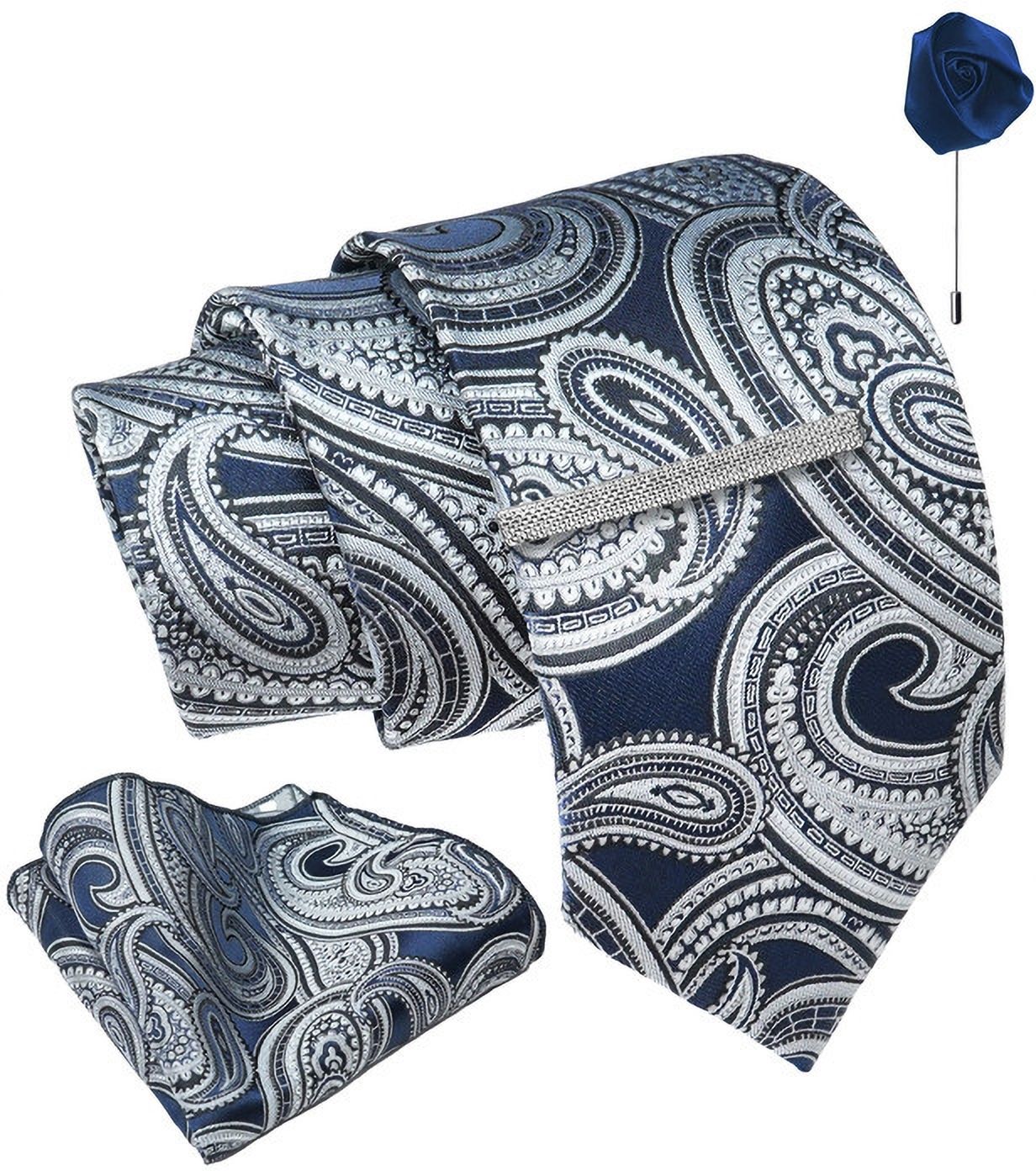 AXLON Silk Cufflink & Tie Pin Set-picture-14