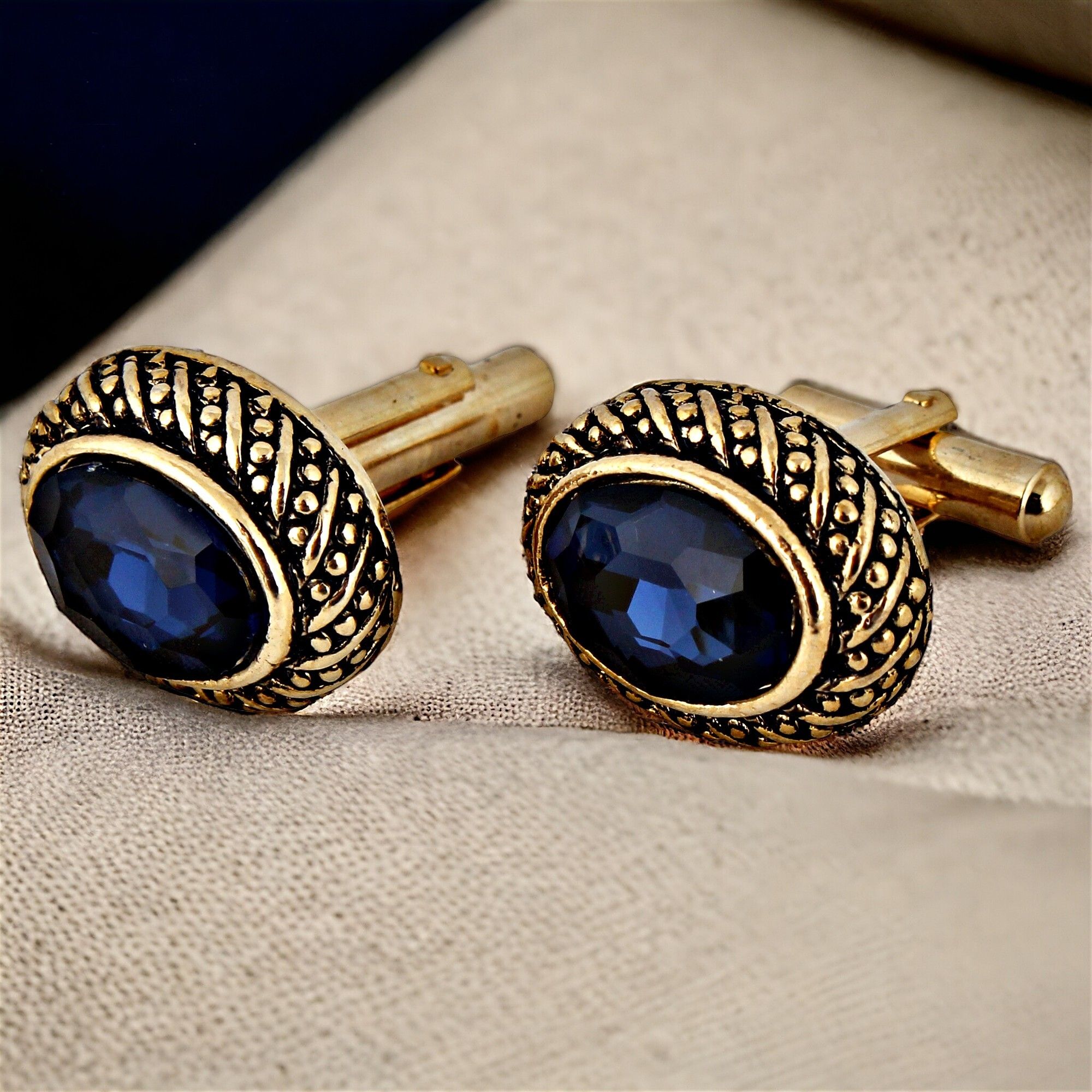 Lucky Jewellery Alloy Cufflink Set-picture-43