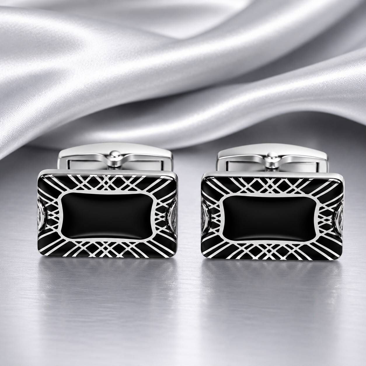 FASHWAY Crystal Cufflink-image-7