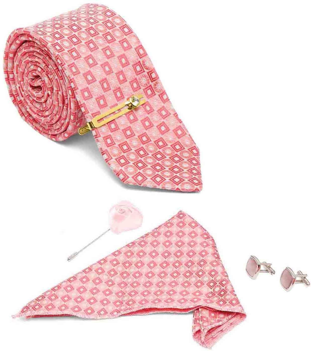 LOUIS STITCH Silk Tie & Cufflink-image-29
