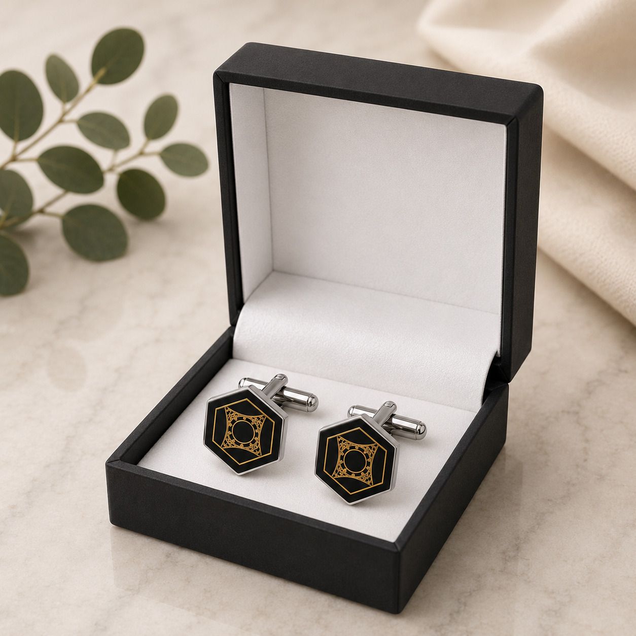THE NEEDLE MAN Stainless Steel Cufflink-picture-19